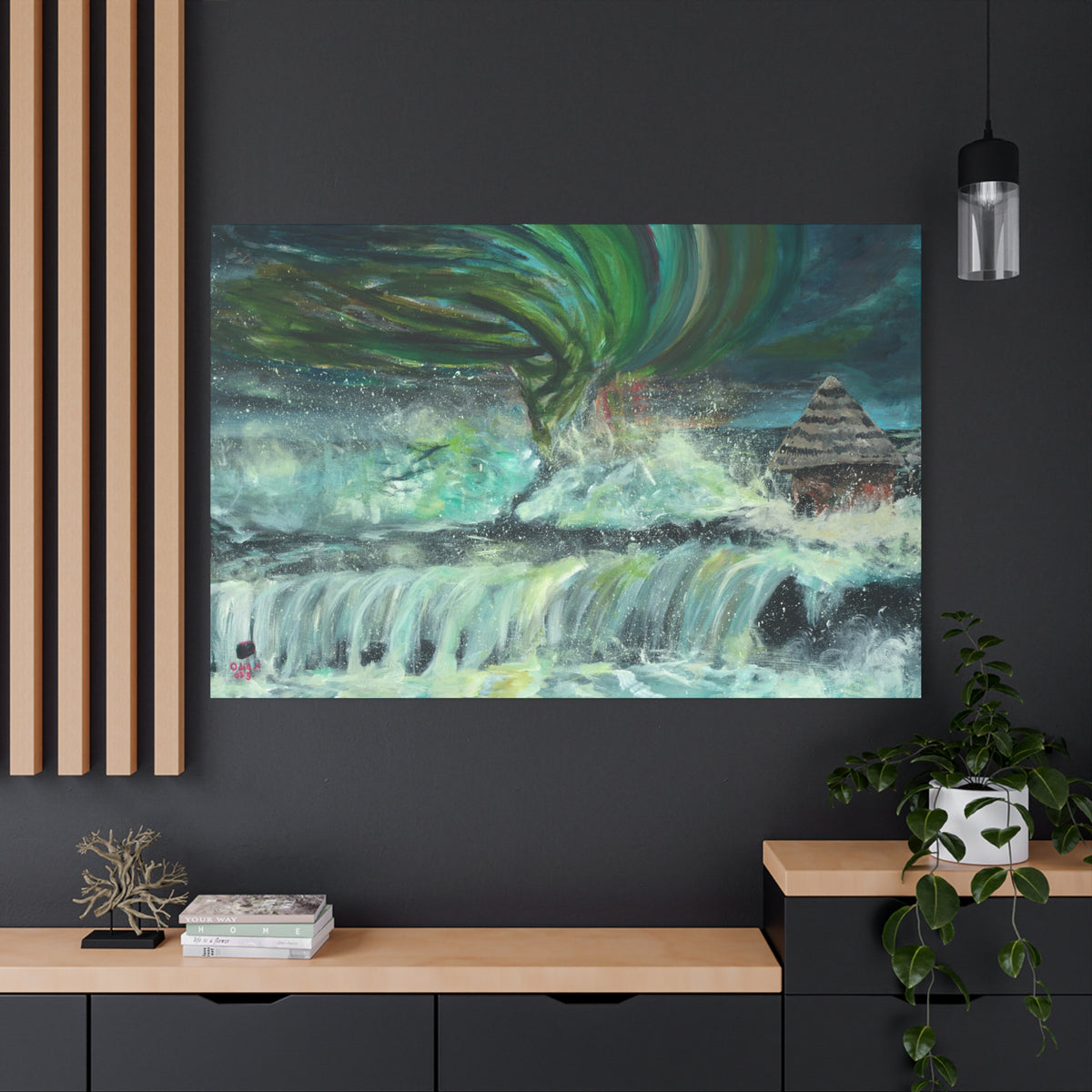 Canvas Art Print - Au Dela de Notre Souffrance (Beyond our Suffering)
