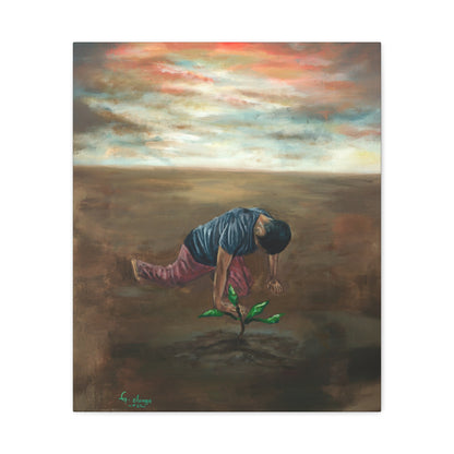 Canvas Art Print - L’espoir (Hope)