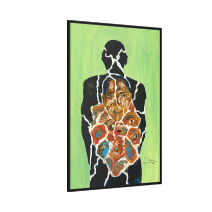 Framed Matte Canvas Print - The Fragment