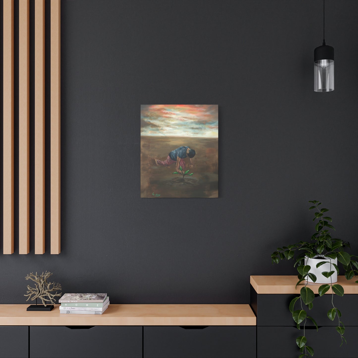Canvas Art Print - L’espoir (Hope)