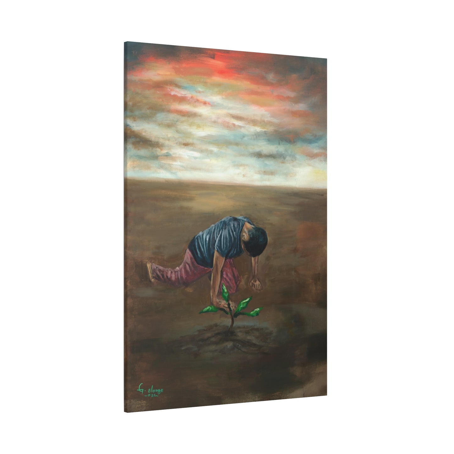 Canvas Art Print - L’espoir (Hope)