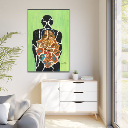 Framed Matte Canvas Print - The Fragment
