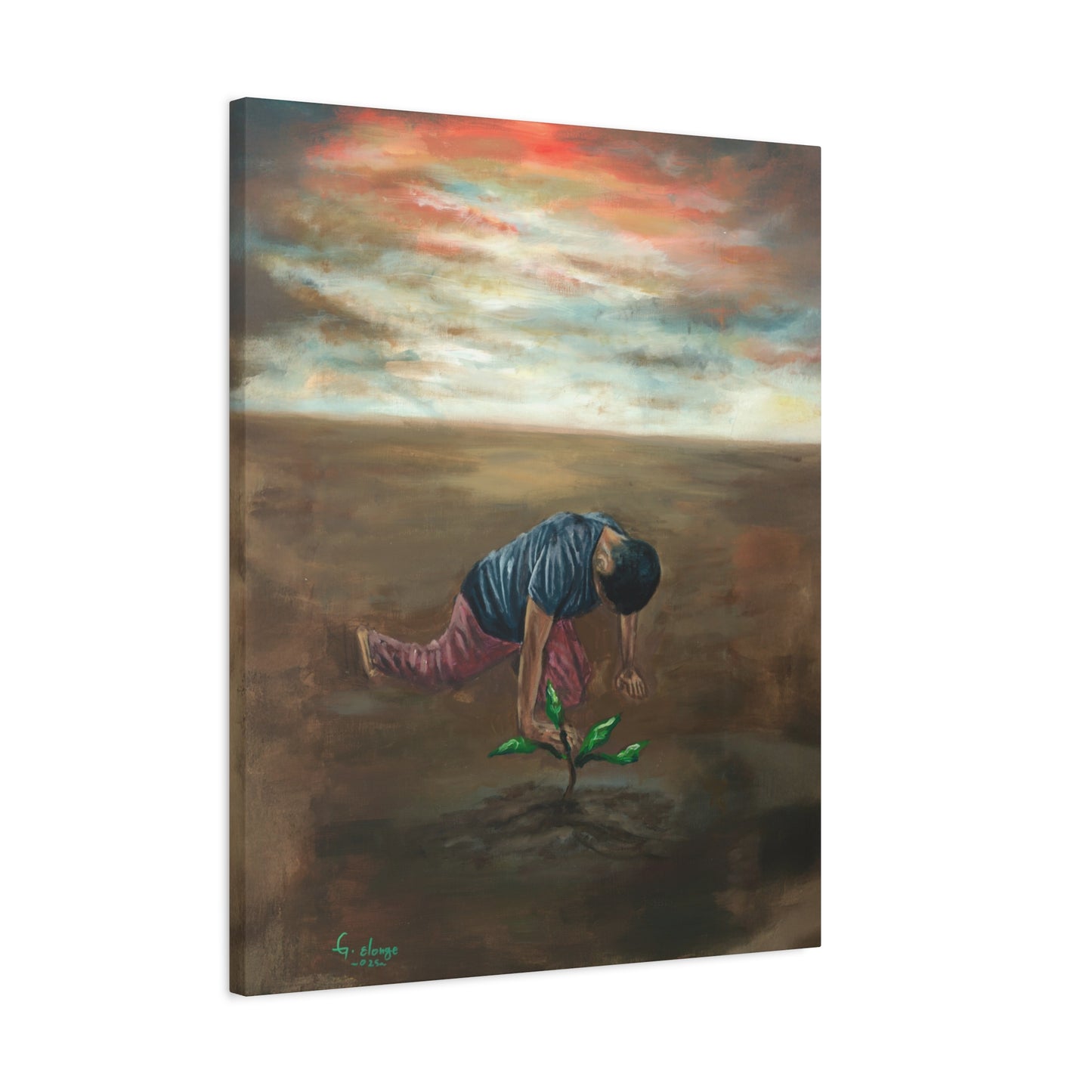 Canvas Art Print - L’espoir (Hope)