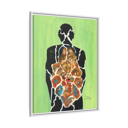 Framed Matte Canvas Print - The Fragment