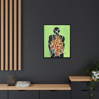 Framed Matte Canvas Print - The Fragment
