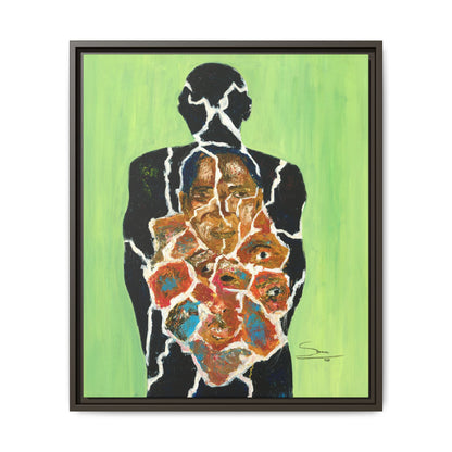 Framed Matte Canvas Print - The Fragment