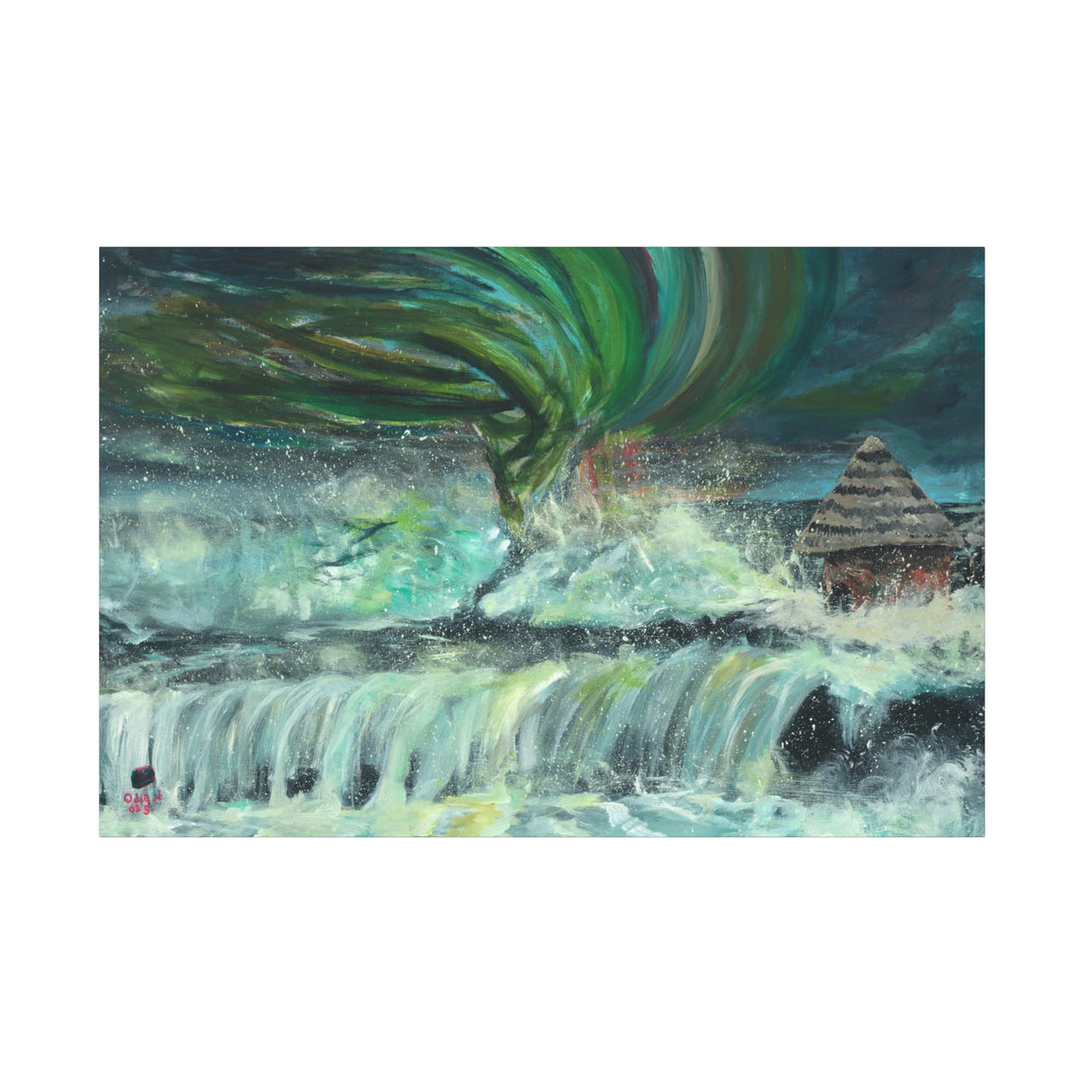 Canvas Art Print - Au Dela de Notre Souffrance (Beyond our Suffering)