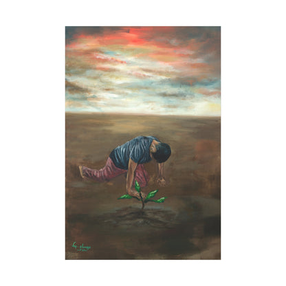 Canvas Art Print - L’espoir (Hope)