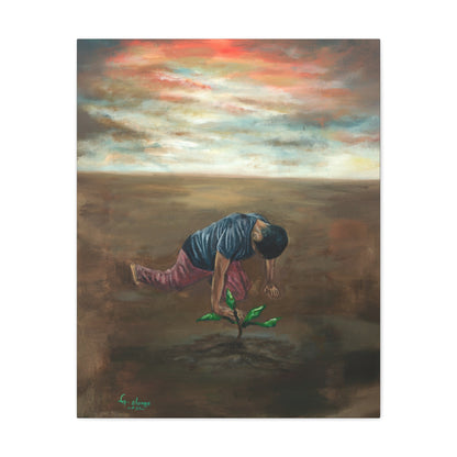 Canvas Art Print - L’espoir (Hope)