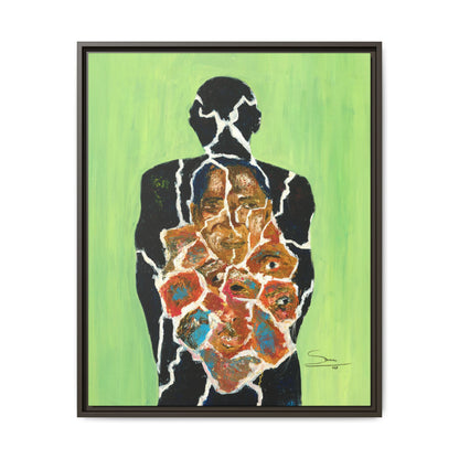Framed Matte Canvas Print - The Fragment