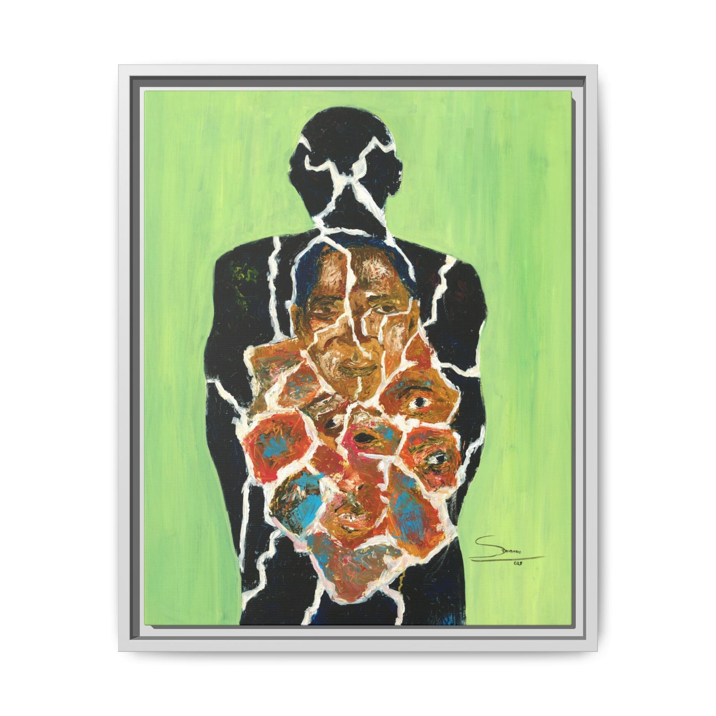 Framed Matte Canvas Print - The Fragment