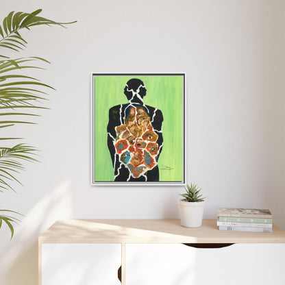 Framed Matte Canvas Print - The Fragment