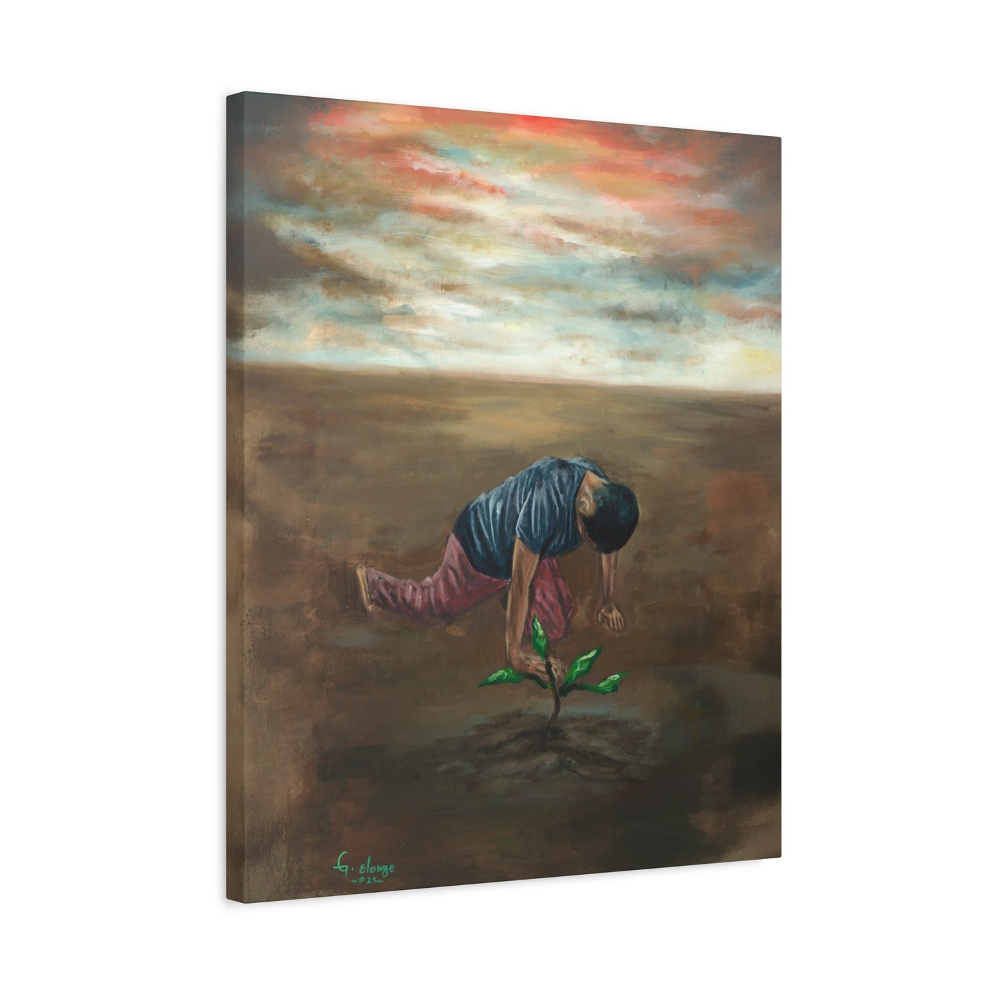 Canvas Art Print - L’espoir (Hope)