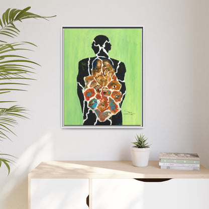 Framed Matte Canvas Print - The Fragment