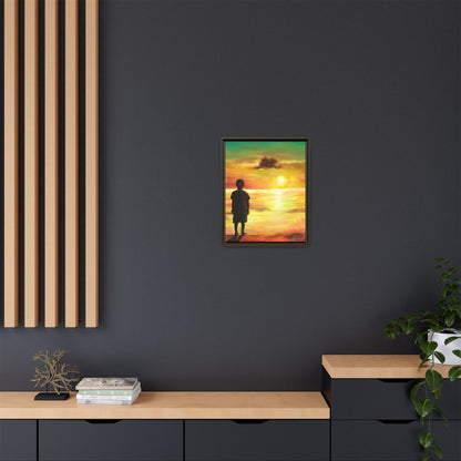Framed Matte Canvas Print - Espoir (Hope)