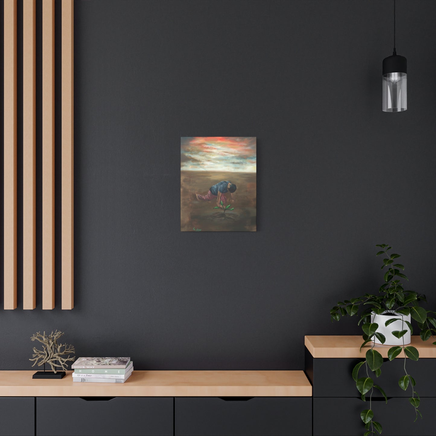 Canvas Art Print - L’espoir (Hope)