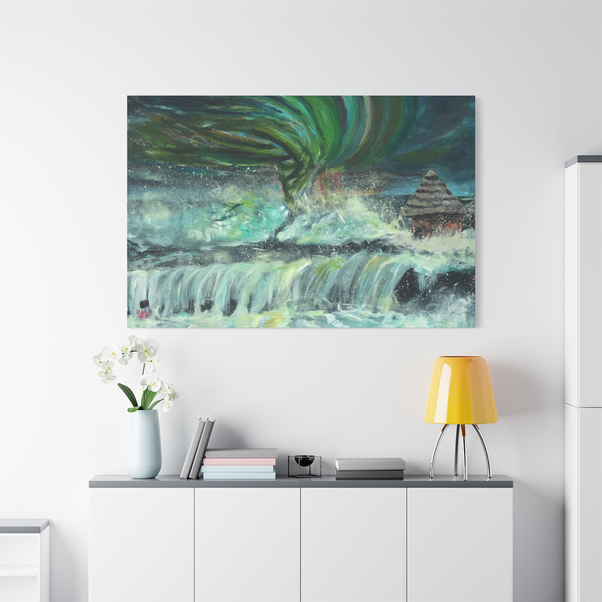 Canvas Art Print - Au Dela de Notre Souffrance (Beyond our Suffering)