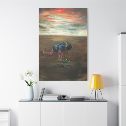 Canvas Art Print - L’espoir (Hope)