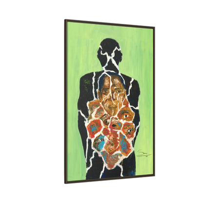 Framed Matte Canvas Print - The Fragment