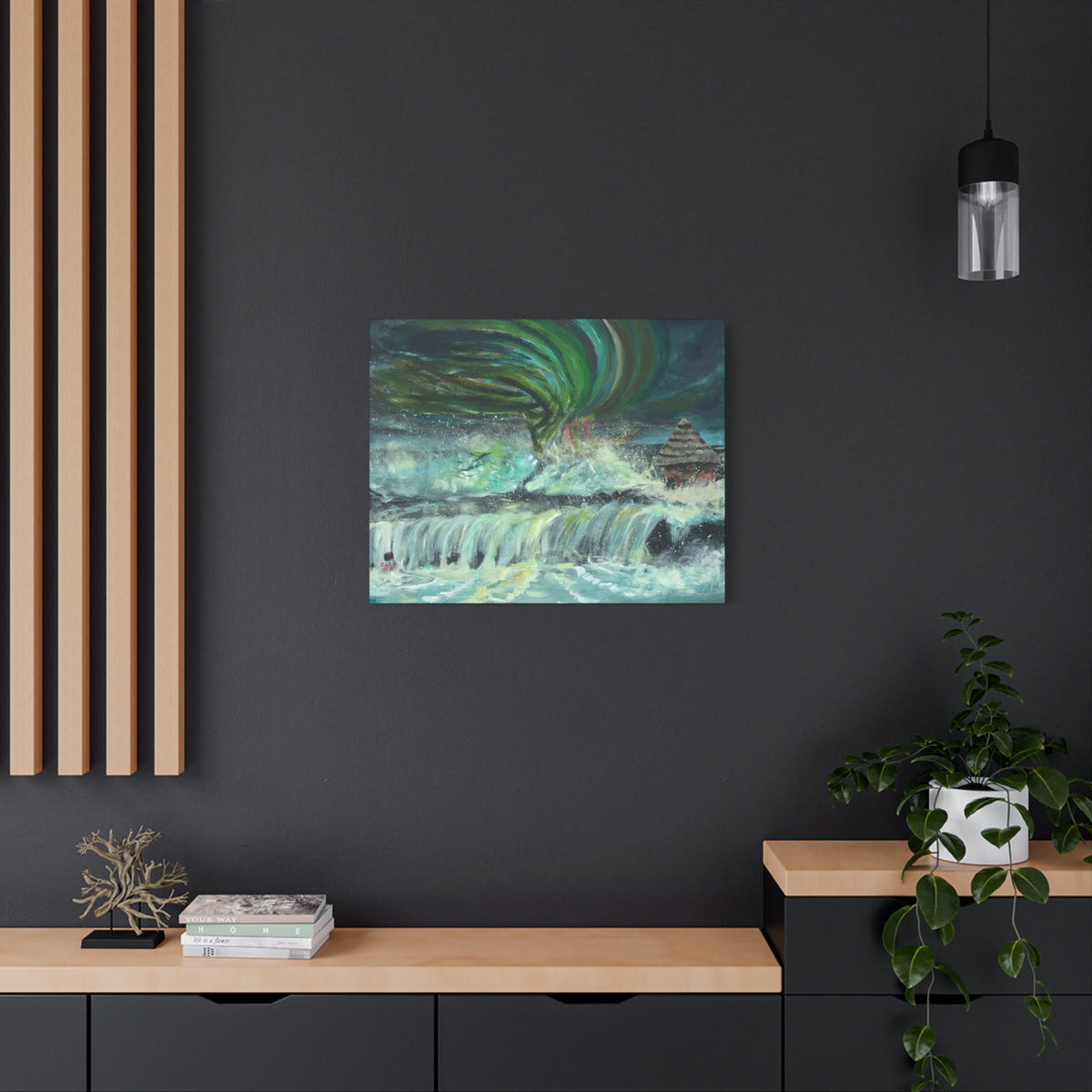 Canvas Art Print - Au Dela de Notre Souffrance (Beyond our Suffering)