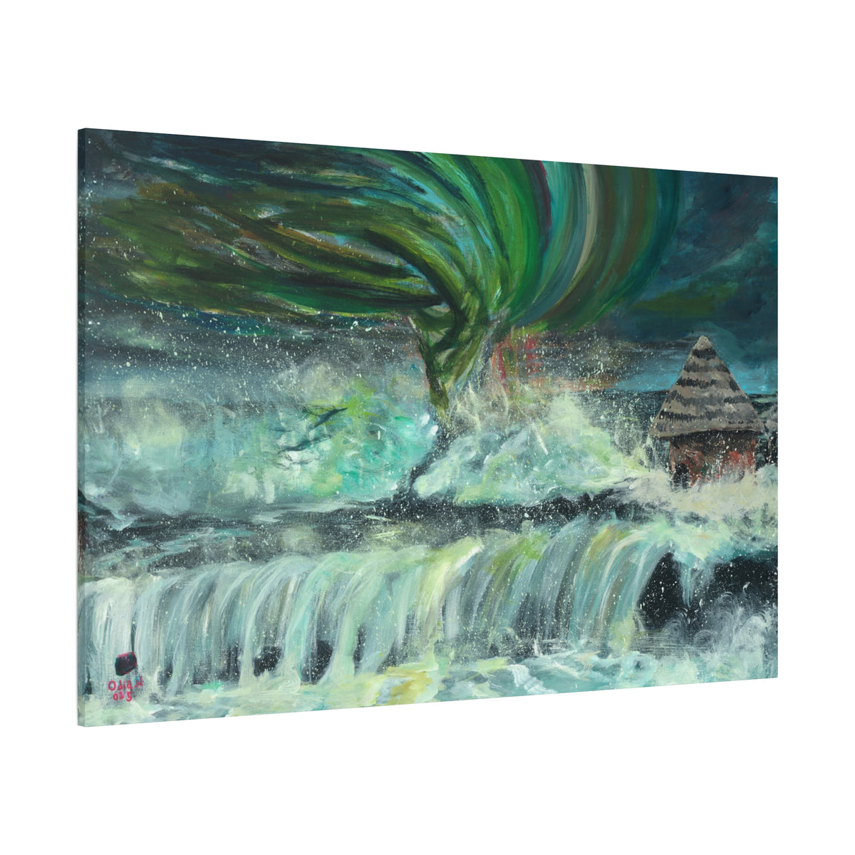Canvas Art Print - Au Dela de Notre Souffrance (Beyond our Suffering)