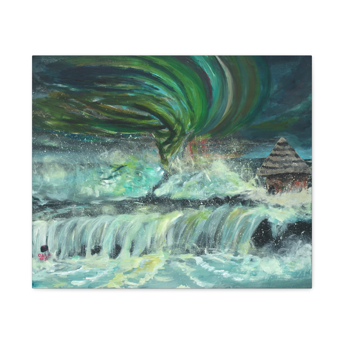Canvas Art Print - Au Dela de Notre Souffrance (Beyond our Suffering)