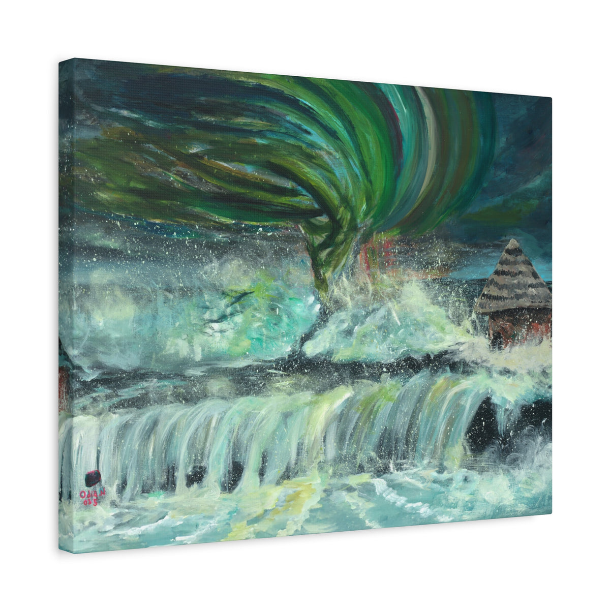 Canvas Art Print - Au Dela de Notre Souffrance (Beyond our Suffering)