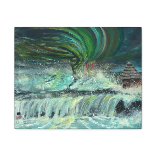 Canvas Art Print - Au Dela de Notre Souffrance (Beyond our Suffering)