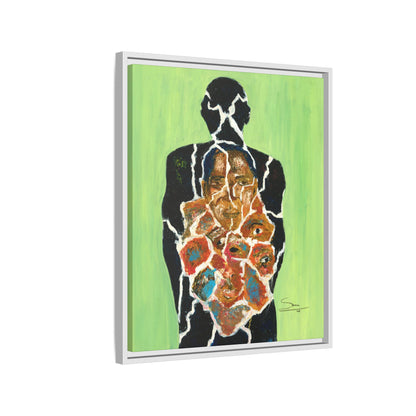 Framed Matte Canvas Print - The Fragment