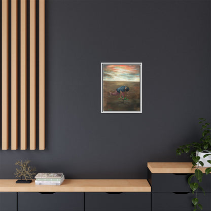 Framed Matte Canvas Print - L’espoir (Hope)