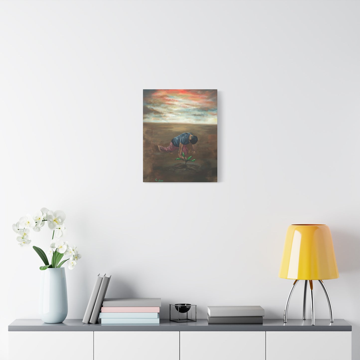 Canvas Art Print - L’espoir (Hope)