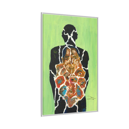 Framed Matte Canvas Print - The Fragment