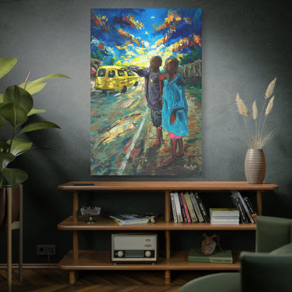 Canvas Art Print – La Verite (The Truth)