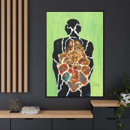 Framed Matte Canvas Print - The Fragment