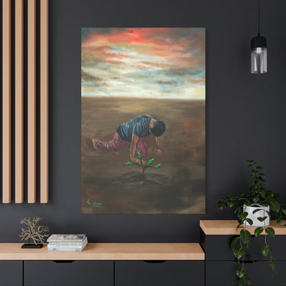 Canvas Art Print - L’espoir (Hope)