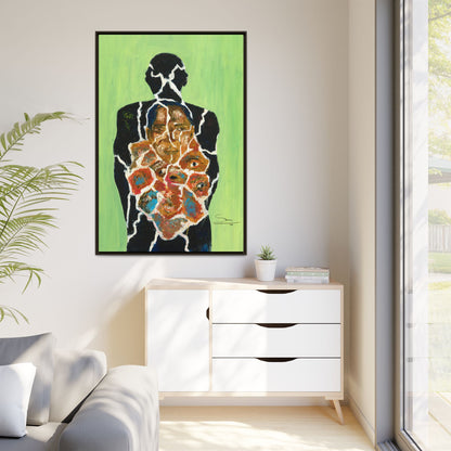 Framed Matte Canvas Print - The Fragment