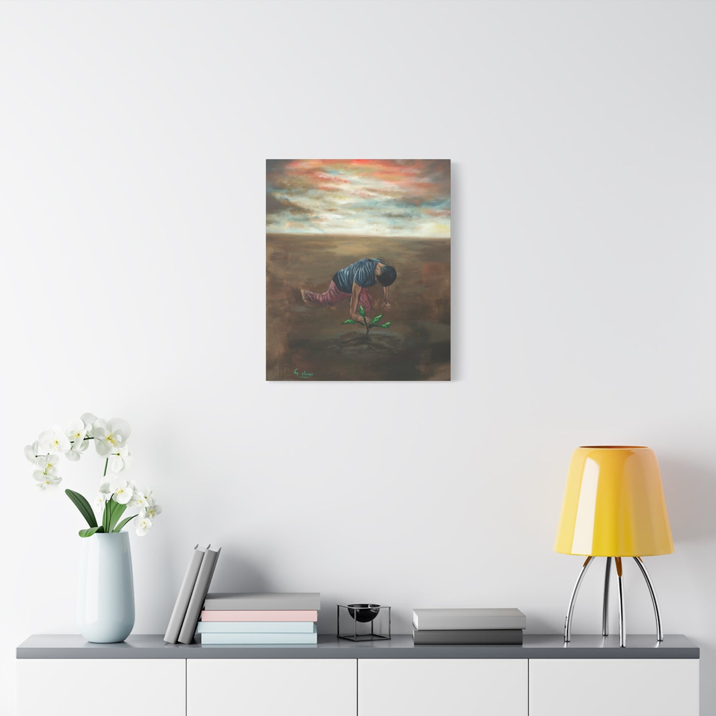 Canvas Art Print - L’espoir (Hope)