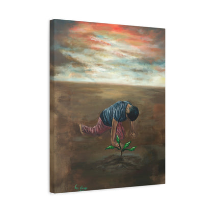 Canvas Art Print - L’espoir (Hope)