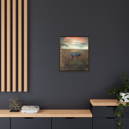 Framed Matte Canvas Print - L’espoir (Hope)