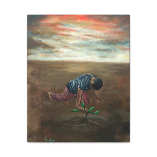 Canvas Art Print - L’espoir (Hope)